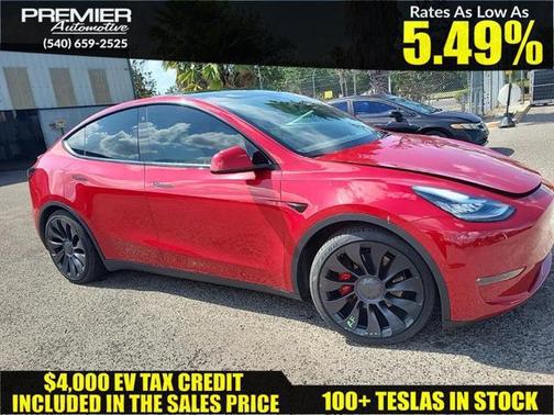2020 Tesla Model Y Performance Dual Motor All-Wheel Drive
