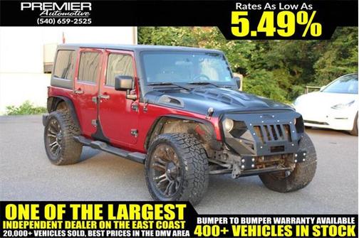 2012 Jeep Wrangler Unlimited Sahara