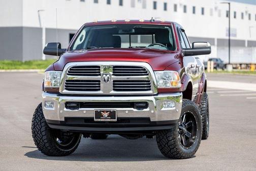 Red 2017 RAM 2500 SLT