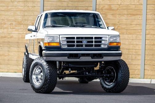 White 1996 Ford F-350 XL