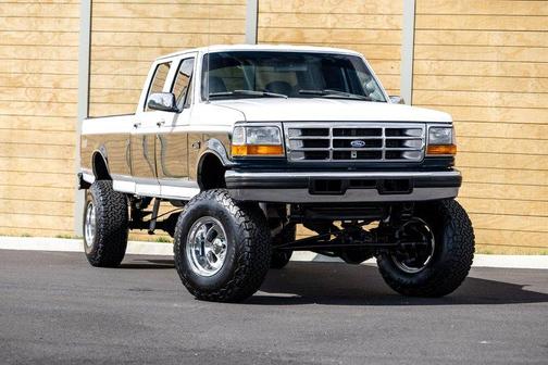 White 1996 Ford F-350 XL