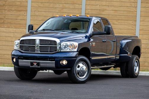 Blue 2008 Dodge Ram 3500