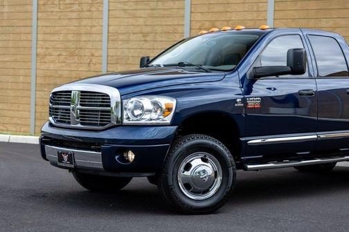 Blue 2008 Dodge Ram 3500