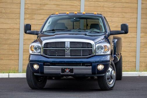 Blue 2008 Dodge Ram 3500