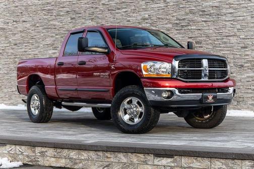 Red 2006 Dodge Ram 2500