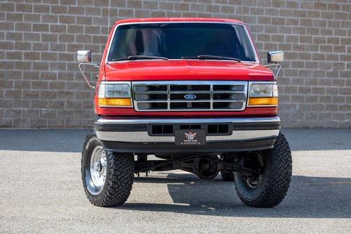 Red 1997 Ford F-250 HD