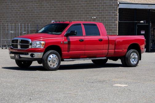Red 2007 Dodge Ram 3500