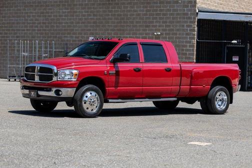 Red 2007 Dodge Ram 3500