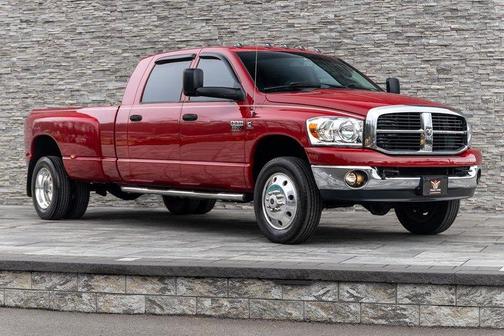 Red 2007 Dodge Ram 3500