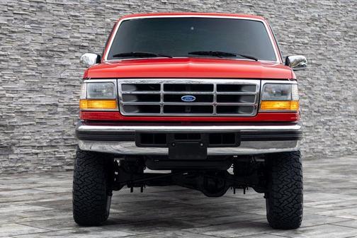 Red 1997 Ford F-250 HD