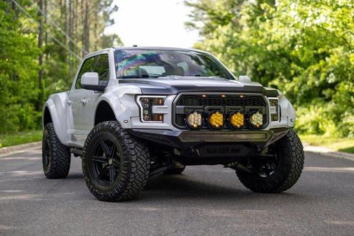 Gray 2018 Ford F-150 Raptor