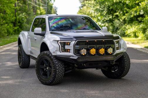 Gray 2018 Ford F-150 Raptor