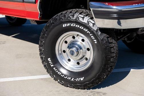 Red 1996 Ford F-250 HD