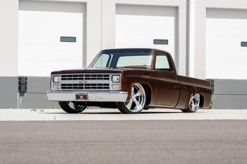 Brown 1985 Chevrolet C10/K10