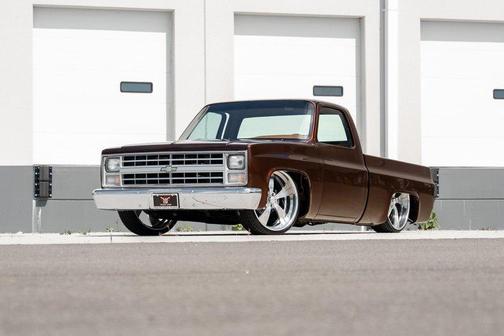 Brown 1985 Chevrolet C10/K10
