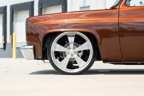 Brown 1985 Chevrolet C10/K10