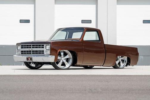Brown 1985 Chevrolet C10/K10