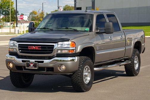 Gray 2007 GMC Sierra 2500 SLT