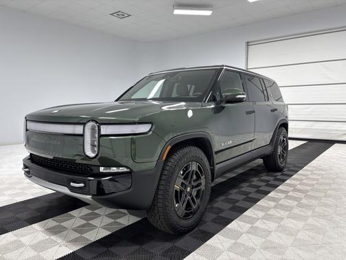 Forest Green 2024 Rivian R1S Adventure Package