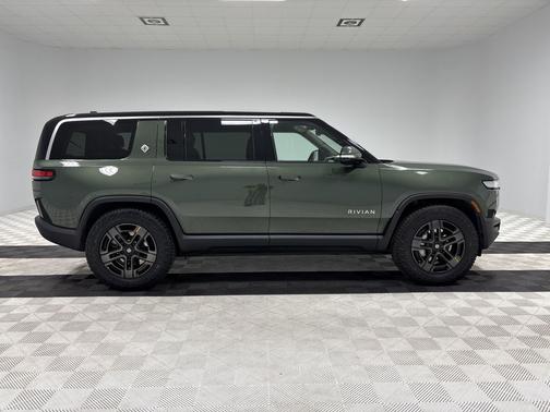 Forest Green 2024 Rivian R1S Adventure Package