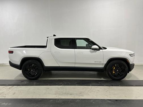 Glacier White 2023 Rivian R1T Adventure Quad Motor Large Pack