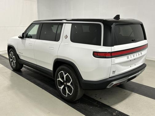 Glacier White 2024 Rivian R1S Adventure Package