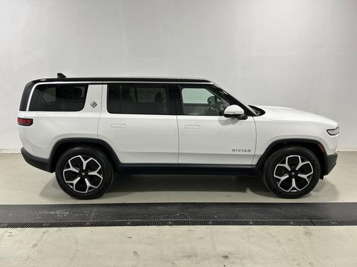 Glacier White 2024 Rivian R1S Adventure Package