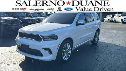 White Knuckle Clearcoat 2023 Dodge Durango Citadel AWD