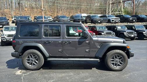 Granite Crystal Metallic Clearcoat 2024 Jeep Wrangler Sport S