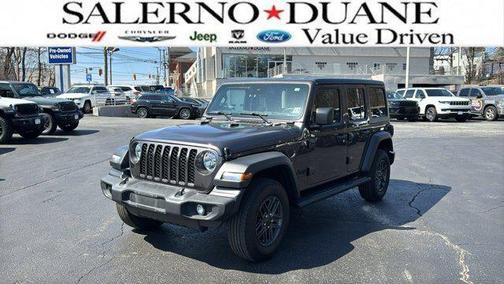 Granite Crystal Metallic Clearcoat 2024 Jeep Wrangler Sport S