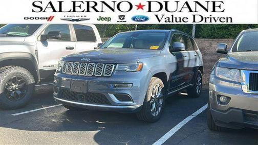 Slate Blue Pearlcoat 2020 Jeep Grand Cherokee Summit