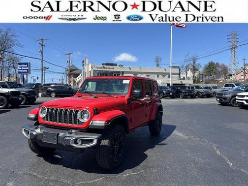 Firecracker Red Clearcoat 2025 Jeep Wrangler 4xe Sahara