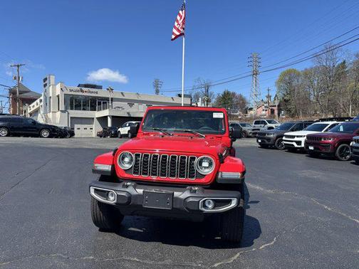 Firecracker Red Clearcoat 2025 Jeep Wrangler 4xe Sahara