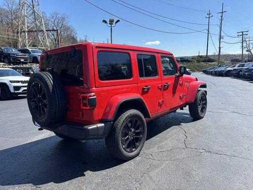 Firecracker Red Clearcoat 2025 Jeep Wrangler 4xe Sahara