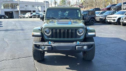 Sarge Green Clearcoat 2024 Jeep Wrangler 4xe Rubicon X