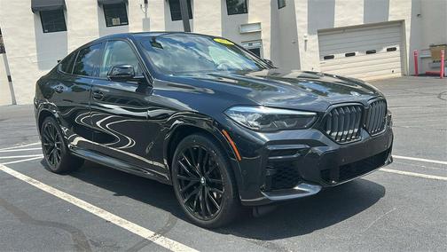 Black Sapphire Metallic 2022 BMW X6 xDrive40i