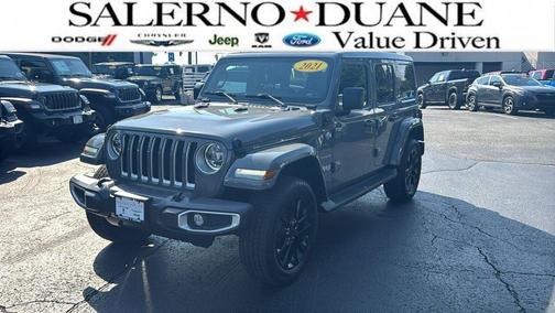 Sting-Gray Clearcoat 2021 Jeep Wrangler Unlimited 4xe Sahara