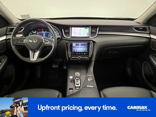 Black 2020 INFINITI QX50 Luxe