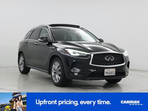 Black 2020 INFINITI QX50 Luxe