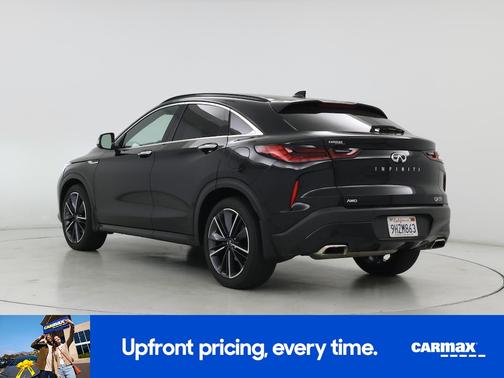 Black 2023 INFINITI QX55 Essential