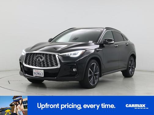 Black 2023 INFINITI QX55 Essential