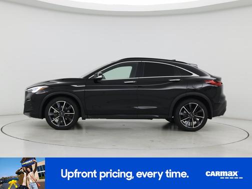 Black 2023 INFINITI QX55 Essential