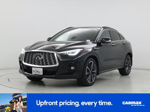 Black 2023 INFINITI QX55 Essential