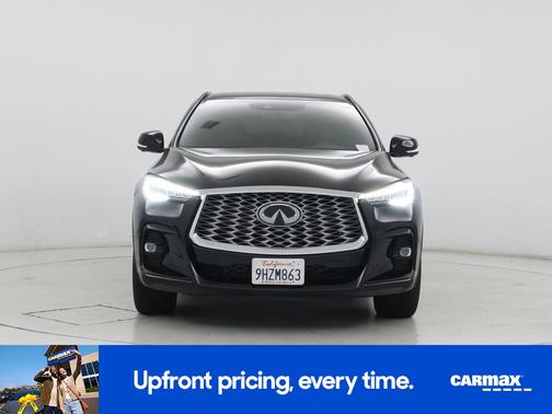 Black 2023 INFINITI QX55 Essential