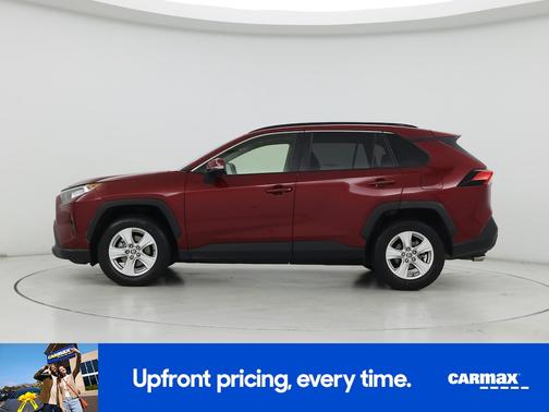 Red 2021 Toyota RAV4 XLE