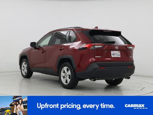 Red 2021 Toyota RAV4 XLE