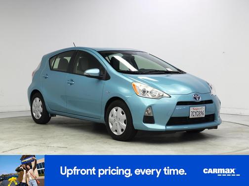 Blue 2014 Toyota Prius c One