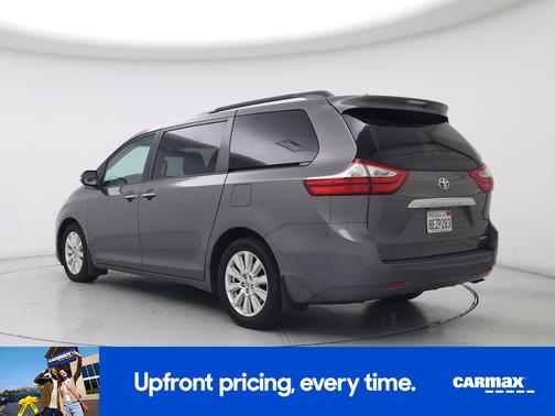 Gray 2017 Toyota Sienna Limited Premium