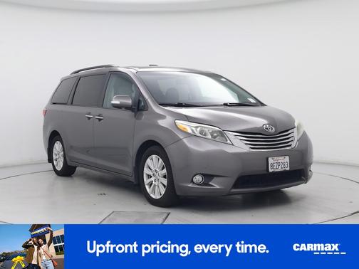 Gray 2017 Toyota Sienna Limited Premium