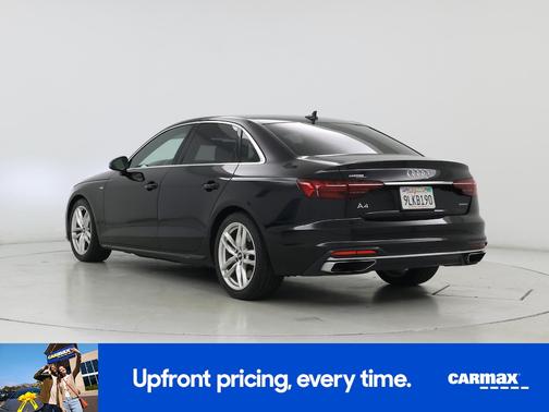Black 2020 Audi A4 Premium Plus